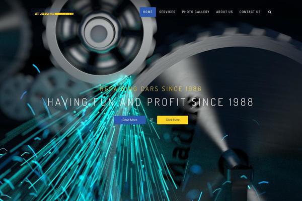 Anycar theme site design template sample