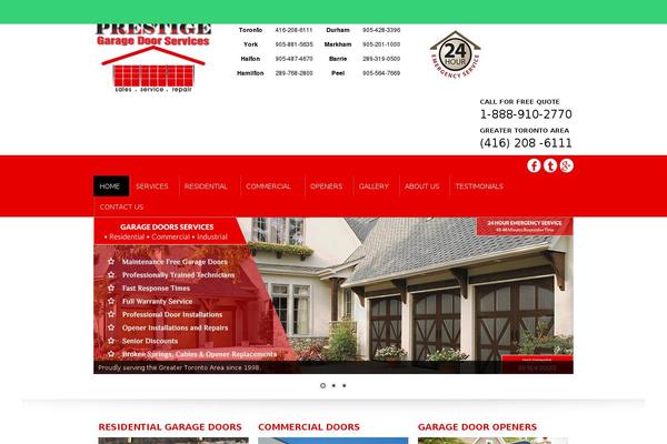 Site using Perfect Easy & Powerful Contact Form plugin
