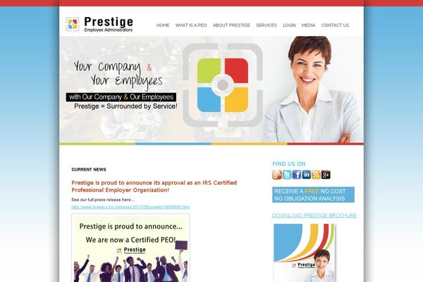 Site using Social Profiles Widget plugin