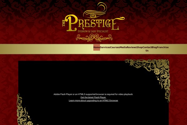 Prestige theme site design template sample