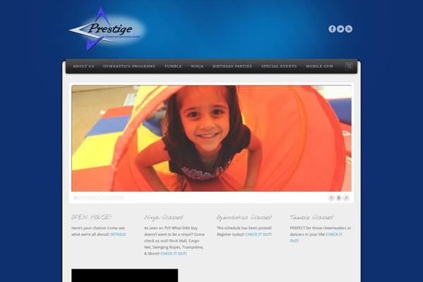 Astra Child theme site design template sample