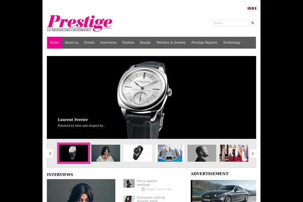 Site using Easy Content Slider plugin