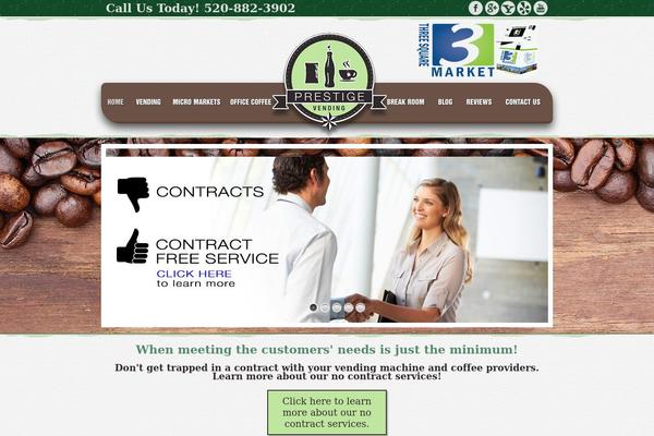 Vintage Immersed theme site design template sample
