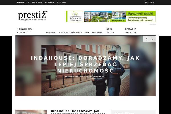 Site using Zeen-engine plugin
