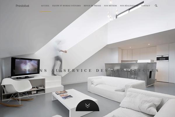 Saint theme site design template sample