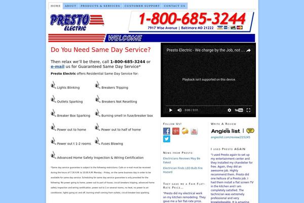 Thesis 1.8 theme site design template sample