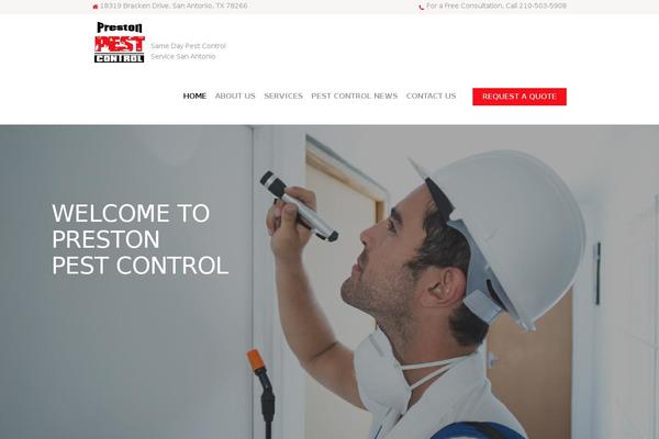 preston-pest-control.com site used BugsPatrol