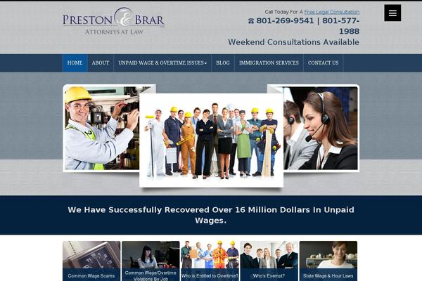 Site using Parallax_video_backgrounds_vc plugin