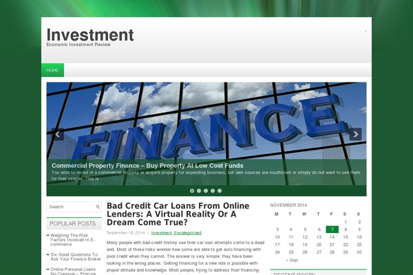 Moneyzine theme site design template sample