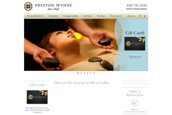 Site using NIVO slider light plugin