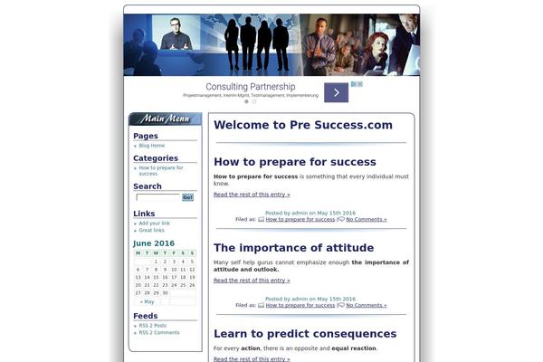 presuccess.com site used Generic_blue