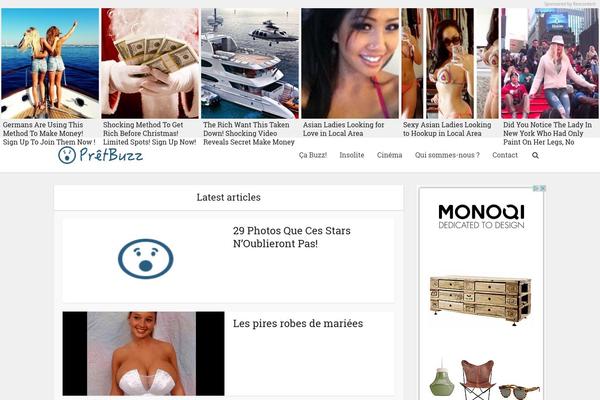 Voice WordPress theme, websites list used Voice theme Voice theme websites examples