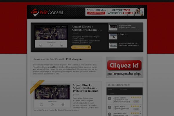 Proreview theme site design template sample