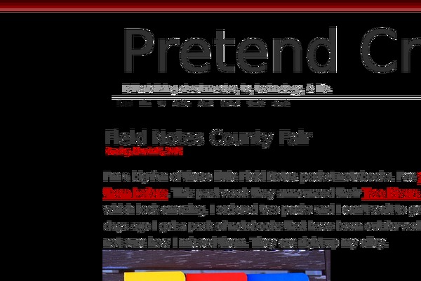 pretendcritic.com site used Style-notes