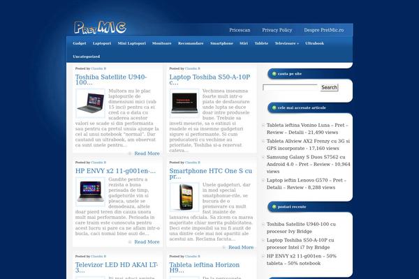 Studioblue theme site design template sample