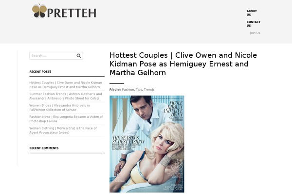 pretteh.com site used The Retailer
