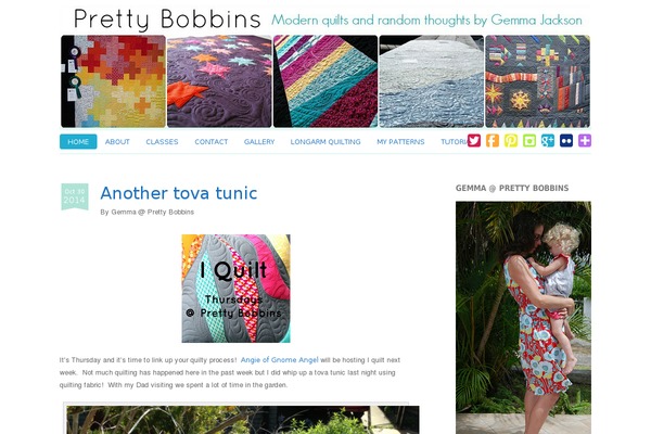 Chamomile theme site design template sample