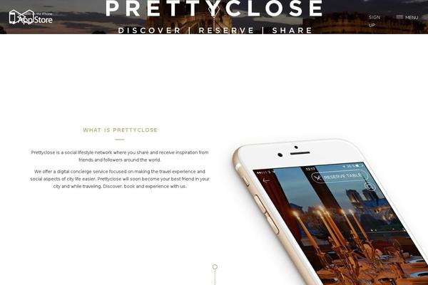 prettyclose.com site used Prettyclose