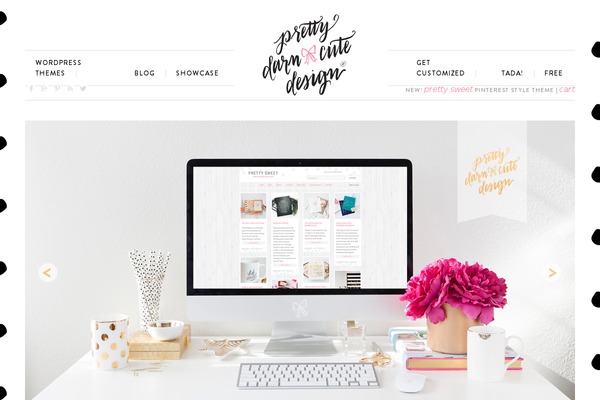 Swank website example screenshot