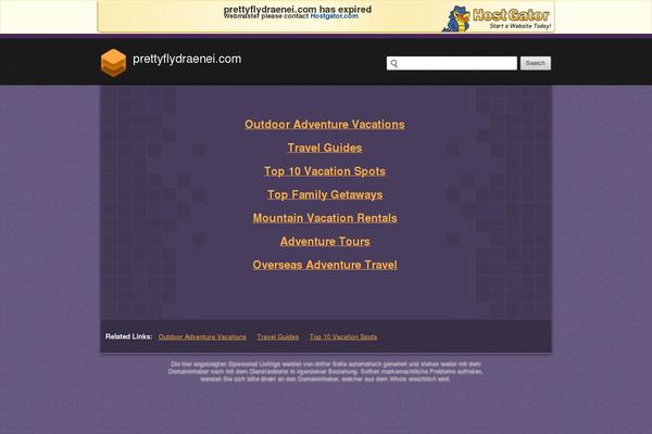 prettyflydraenei.com site used Adventure-child