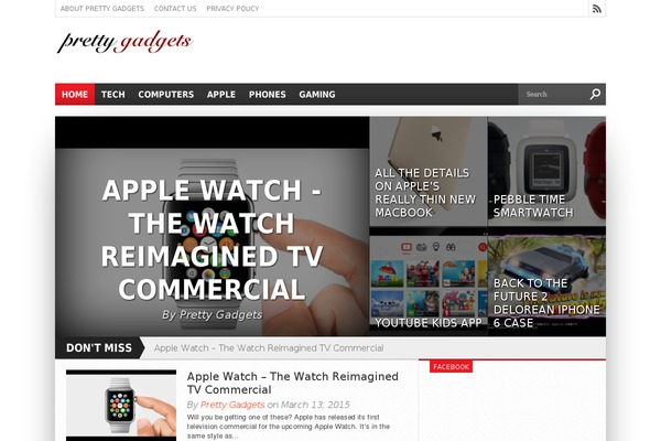 prettygadgets.com site used Pgtheme