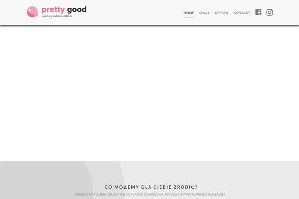 prettygood.pl site used Prettygood