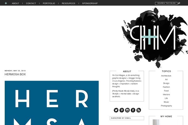 prettyhautemess.com site used Phm
