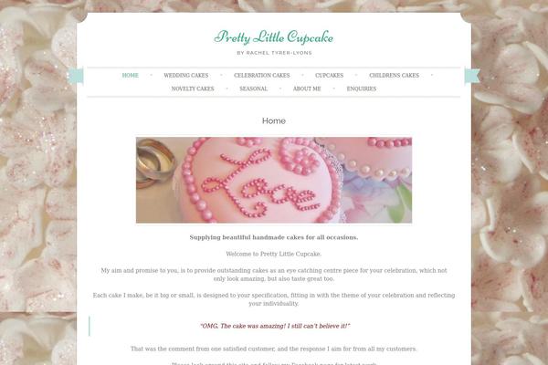 Sugar and Spice theme site design template sample