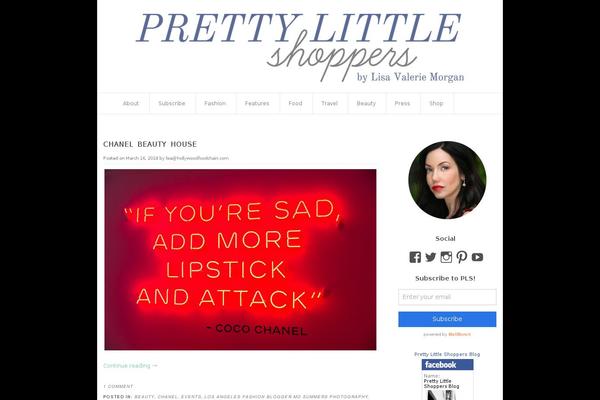 Signature theme site design template sample