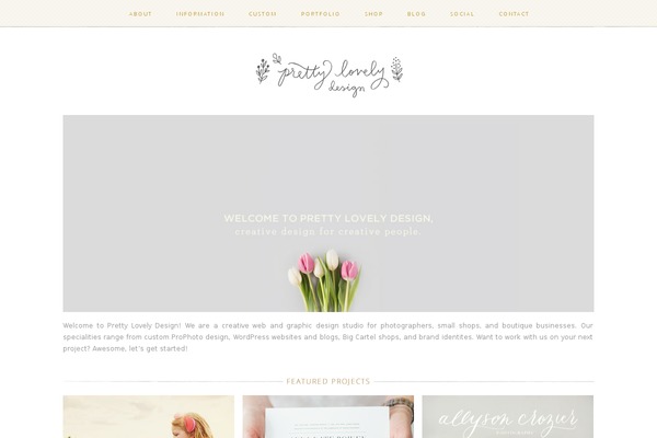 ProPhoto 5 theme site design template sample