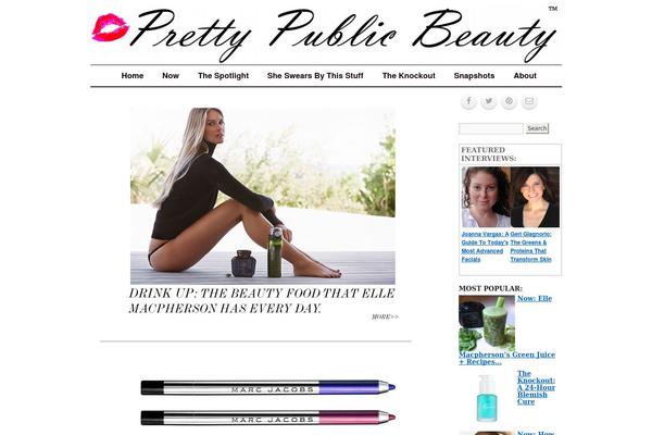 Site using Indeed-social-media plugin