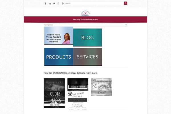 Arinafa-wp theme site design template sample