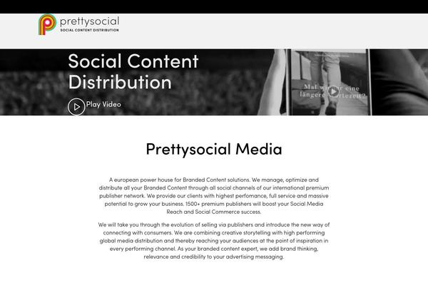 prettysocialmedia.com site used Prettysocialmedia