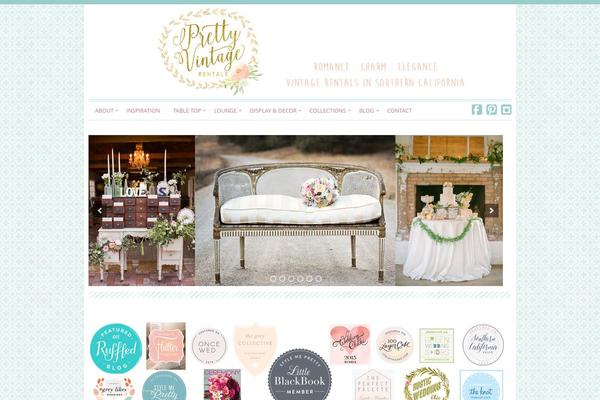 Chamomile theme site design template sample