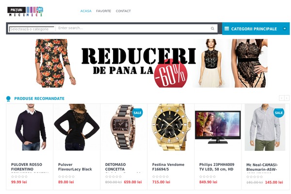 Shopping theme site design template sample