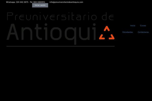 preuniversitariodeantioquia.com site used Eduma