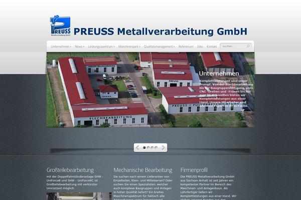 Deepfocus theme site design template sample