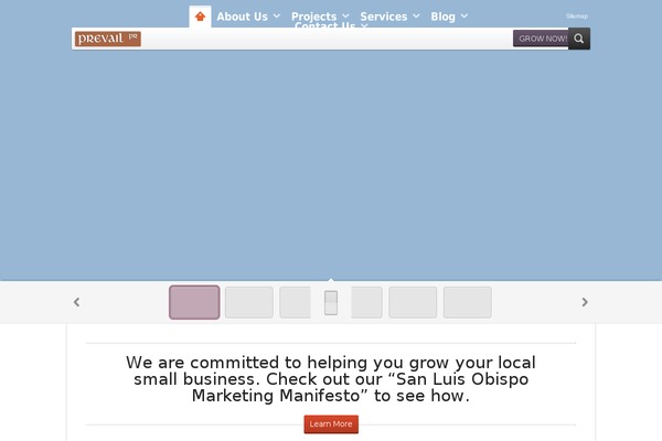 Sintia theme site design template sample