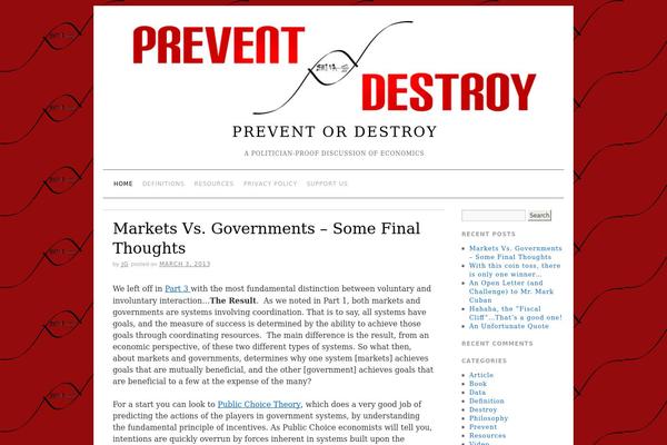 Brunelleschi theme site design template sample