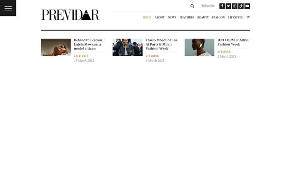 Site using Trx_socials plugin