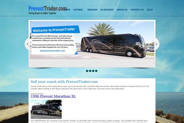 Prospect theme site design template sample