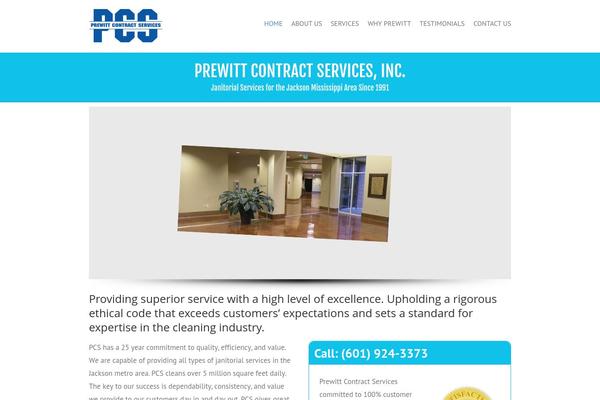 Interface Pro theme site design template sample