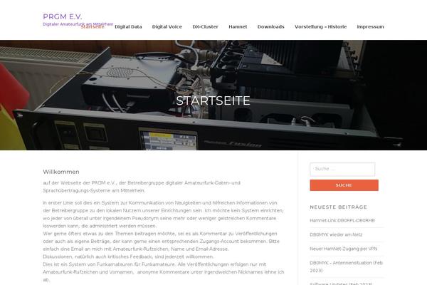 Screenr theme site design template sample