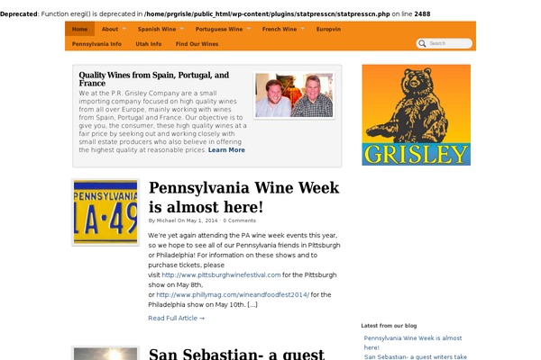 PageLines theme site design template sample