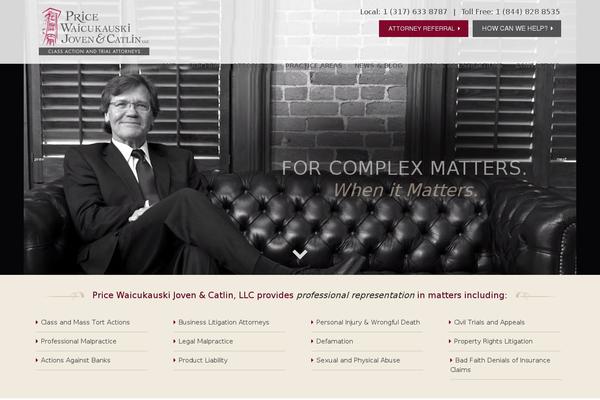Paperstreet theme site design template sample