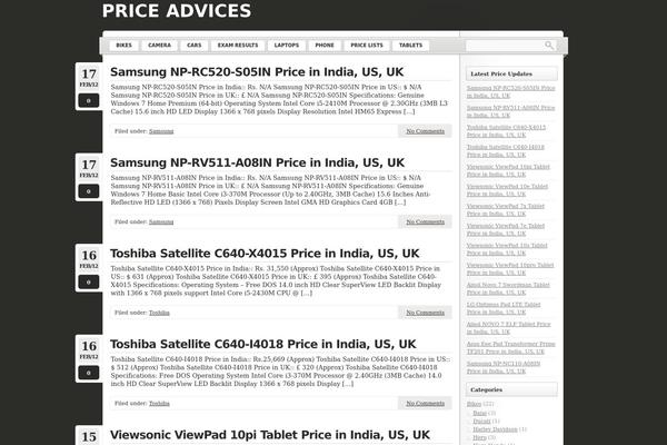 LightWord theme site design template sample