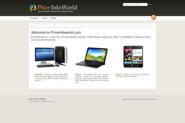 Fresh News theme site design template sample