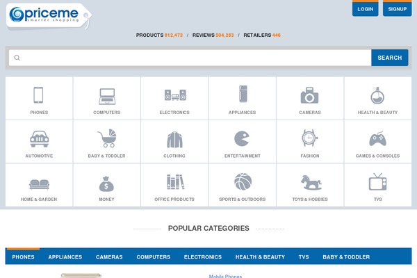 priceme theme websites examples