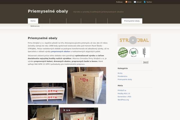 Titan theme site design template sample