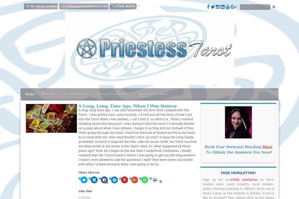 Ephemeris theme site design template sample